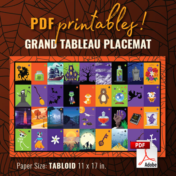 MINI Halloween Lenormand | Printable Cards - Image 2