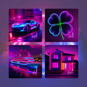Neon Lenormand
