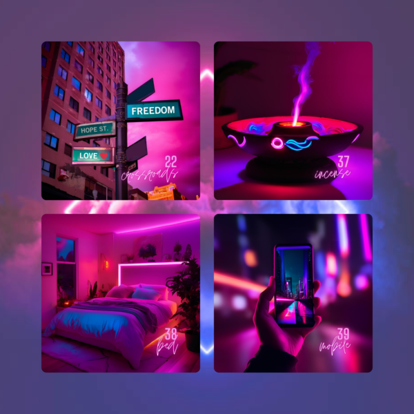 Neon Lenormand - Image 3